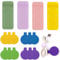 32pcs Cable Labels and Silicone Cable Ties, Reusable Cable Labels Tags Adjustable Silicone Zip Ties 20 Wire Labels and 12 Cable Straps Cord Wrap Organizer for Charging Cords Wires Cables