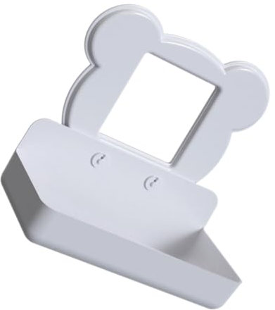 Ciieeo Socket Wall Storage Shelf Multipurpose Useful Cellphone Remote Control Holder