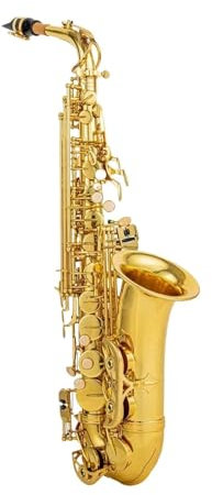 Saxophon Alt-Eb-Melodie Saxophon Messing Musikinstrument Goldlack-Saxophon Mit Zubehör Geeignet Für Üben Von Aufführungen