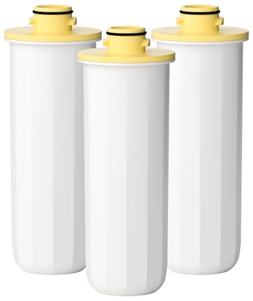 Waterdrop EWFLY Filter für ED11W, ED12W und ED21W, 3 Monate | Hält bis zu 3 Monate oder 150 Liter, Enthärtet Wasser, Reduziert Kalzium, Magnesium und 70+ Weitere Stoffe, 3er-Pack