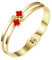 YeGieonr Armreif Gold Kleeblatt Armband, Vierblättriges Kleeblatt Armband Gold, Edelstahl Armbänder Damen, Geburtstagsgeschenk für Frauen