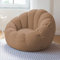 Premium Soft Teddy Fleece Sitzsack Sofa Cover Bequem Wohnzimmer Schlafzimmer Liege Stuhl für Erwachsene Teenager ohne Füllstoff (Größe: 85 x 65 cm)