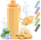 Gourde Souple, Shilin 600 Ml Gobelet Pliable Silicone, éTanche et Portable, Sans Bpa, Flasque Running, Adapté Camping, Sports de Plein Air, Voyages, Bouteille Pliable Randonnée (Jaune)
