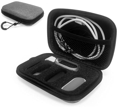 Fall für AI Voice Recorder Organizer Reise Etui für Armband, Halskette, Clip, Ladedock, Ladekabel und Anderes Zubehör