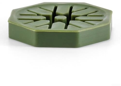 Supporto verticale per filtro del caffè per filtri a rete da 51/53/58 mm, materiale in silicone (verde)