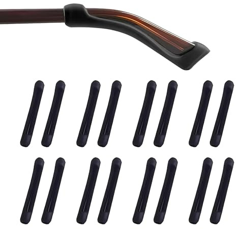 8 Pairs of Silicone Glasses Arm Protectors for Glasses Temples