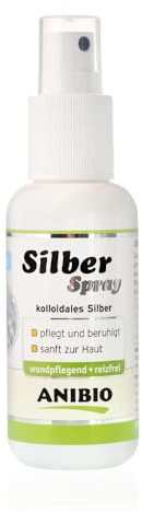 Anibio Silberspray 100ml - bei kleinen Wunden - Siber Spray - Hund