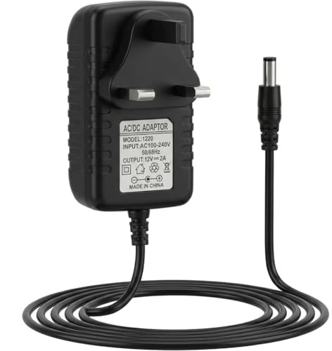 12V 2A Power Adapter for Keyboard piano keyboard charger for DC/AC 12V 2A Power Supply Charger for PSR DGX YPG YPT DD, EZ, P Series Electronic Piano 1.5m Cable 5.5 * 2.5