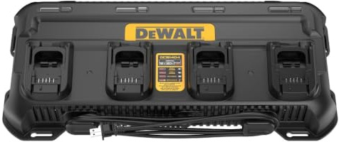 DEWALT DCB1404-GB 4-Port Battery Charger for 18V XR & 54V XR FLEXVOLT Batteries