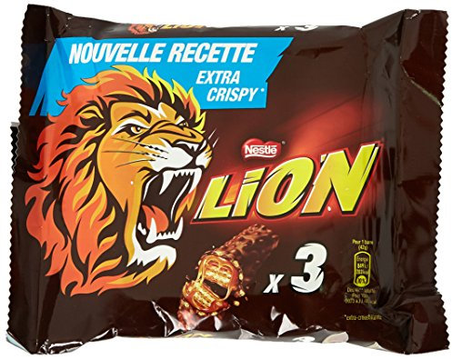 Lion Barres Chocolatées Paquet de 3 - Lot de 2