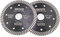 DT-DIATOOL Disco Diamantato 2 Pezzi 115 mm x 22,23 mm Super Sottile Lama Della Sega per Porcellana Piastrella Marmo Ceramica Granito
