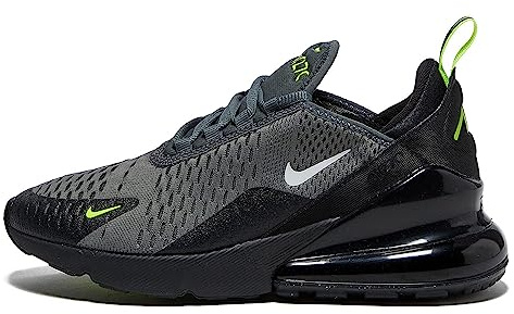 Nike Schuhe Air Max 270 GS, Grau Weiß Schwarz, 40 EU