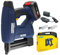 Rapid BTX553 18V P4A Kit de Grapadora Eléctrica Inalámbrica Portátil para para Bricolaje y Manualidades para Grapas N.º 53 y Clavos N.º 8 con Batería, Cargador, Maleta y 300 Grapas de 10mm (5001506)