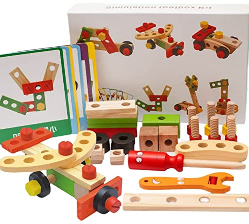 boiler Nuts And Bolts For Kids - Sensory Toys Building Tools Construction Kit Nuts And Bolts,Toys Building Tools, Fine Motor Skills Toys, Building Blocks Construction Kit With Rich Colors