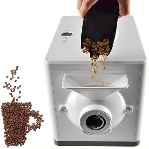 DDZJTPP Torréfacteur électrique De Grains De Café,Torréfacteur De Grains De Café,Torréfacteur De Grains De Café à Air Chaud,Capacité De 1,5Kg,Torréfacteur Multifonction pour Sésame Et Cacao