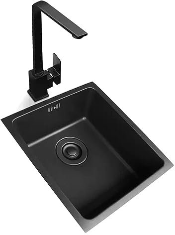 ChrisK Multifunktionales Haushaltswaschbecken, Nano-Barwaschbecken, Badezimmerwaschbecken, geeignet für Küche, Badezimmer (38 x 44 x 19,5 cm)