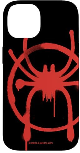 Hülle für iPhone 14 Marvel Spider-Man in die Spider-Verse-Ikone von Miles Morales