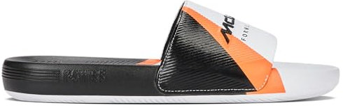 K-Swiss Women Slide SNDL X Mclaren Sneaker, Wht Black Papaya, 5 UK