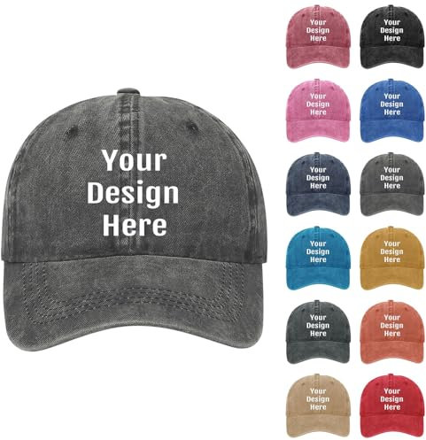 Baseball Cap Herren - Cap Damen & Mützen - Selbst Gestalten mit Foto & Text
