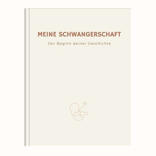 memoriecation Schwangerschaftstagebuch - Dein Schwangerschaftsbuch zum Ausfüllen für unvergessliche Erinnerungen - Tagebuch Schwangerschaft, Meine Schwangerschaft Buch, Geschenk für Schwangere