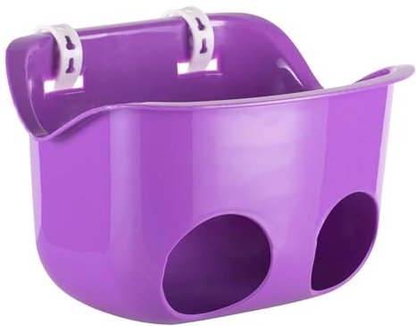 Decorhome Baby-Fahrradsitz – Fahrradsitz Mit Sicheren Gurten | Multifunktionaler Puppenfahrradsitz Für Laufräder Und Kinderwagen | Puppenkorbsitz Für Kinderfahrräder | Walker | Zubehör Zum Tragen