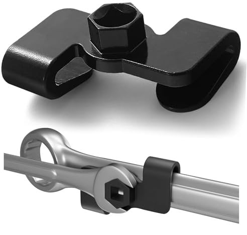 YMTWSRY Schraubenschlüssel Verlängerung 21mm, Verlängerungsadapter Universal Extender Adapter Sechskantschlüssel Extension Wrench Verlängerungswerkzeug für 1/2 Zoll Schraubendreher Mehr Hebelwirkung