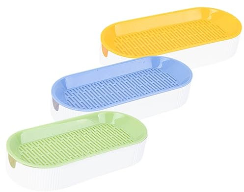 TOGEVAL 3pcs Soilless Cat Grass Planter Hydroponic Cat Plant Box Catnip Planting Box Grass Growing Kit