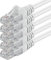 Spetstech Patch Cable 5pcs CAT6 (White, 0.5m)