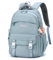 JANSBEN Wasserdichter Schulrucksack für Mädchen & Jungen, Mehrfachfach-Rucksack für Schule & Reisen, Bequeme Schultasche Ideal für 10-Jährige Kinder, Teenager & 5. Klasse, Blau