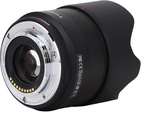 35mm F1.4 Auto Focus APS C Cadre Lentille pour Fuji FX Mount, Grande Ouverture Lentille Automatique pour Fuji X-H/T/T30/S/E/A Série Caméras