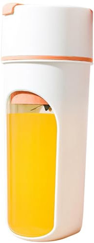 Vocdikficy Batidora Portátil, Licuadora de Tamaño Personal para Agitar, Exprimidor Eléctrico Automático, de Mano, Adecuada para Deportes y Viajes C