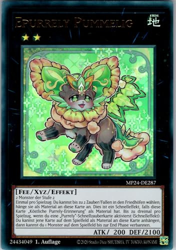 Epurrely Pummelig - MP24-DE287 - Ultra Rare - 1. Auflage - Deutsch - Yugioh - 25th Anniversary Tin: Dueling Mirrors - mit RC-Fieldcenter