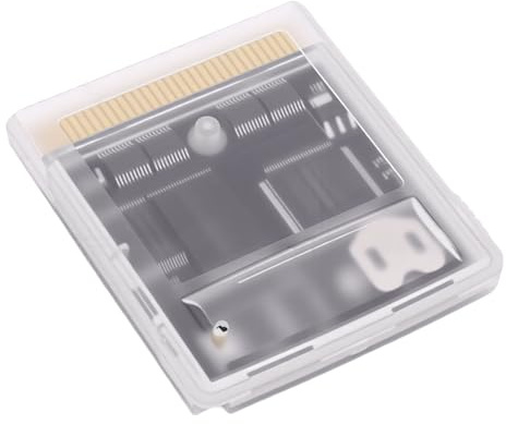 Luocute Cartouche de Jeu, 8 Mo de Stockage 1 Mo Statique avec Puce RTC pour SP GB Micro DS Game Boy Player, Prend en Charge le Logiciel de Musique LSDJ et les Flashers GBxcart