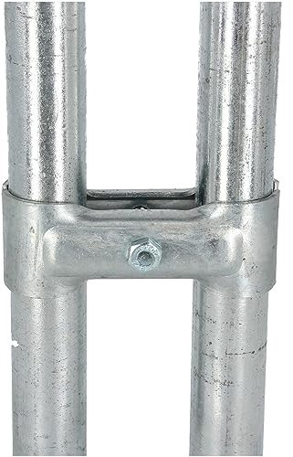 Doppelschelle, A 1 1/4 (Ø 42,4 mm) x B 1 1/4 (Ø 42,4 mm)