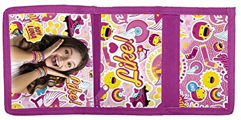 Soy Luna pink GELDBÖRSE Geldbeutel Portemonnaie + Sticker von kids4shop