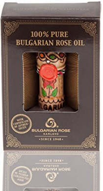 Pure 100% ätherische Rose Öl Otto bulgarischen Rosa Damascena Rose Rosenöl 0,5 ml Therapeutische Grade unverdünnt zertifiziert