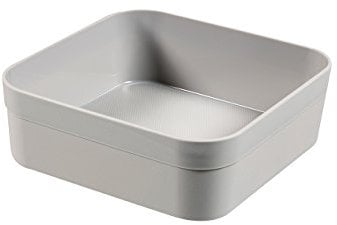 Dajar Organizer Drawer Tray Infinity Curver Plastic, Grey, 15 x 15 x 5 cm