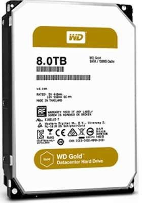 WD wd8002fryz Gold (8 TB Datacenter Festplatte 7200 RPM Class 8,9 cm SATA 6 Gb/s mit 128 MB Cache (Generalüberholt)
