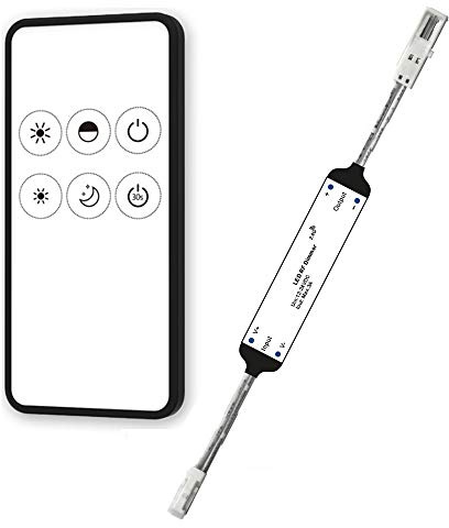LED Funk PWM-Controller MiniAMP inkl. Fernbedienung, 12-24V DC, 3A