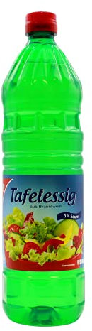 Gut und Günstig Tafelessig 5% aus Branntwein, 10er Pack (10 x 1 l)