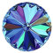 2 stk SWAROVSKI CRYSTALS Stones Rivoli 1122 Chaton, 12 mm Crystal Bermuda Blue (Swarovski-Kristalle Steine ​​Rivoli 1122 Chaton Blau)