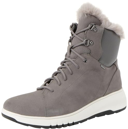Geox D Aerantis 4x4 B Abx, Botines Mujer, Dk Stone, 37 EU