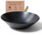 Alva Forest 12 Premium Blue Carbon Steel Wok - Pre-Seasoned Nonstick Pan for Stir Fry, Even Heating, Easy Clean, Durable and Lightweight for Induction, Electric and All Stovetops, Toxin-Free Cookware
