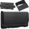Gcepls Handy Gürteltasche für iPhone 16 15 14 13 12 11 Pro, XR,XS,Magnetverschluss Handyholster mit ID-Kartenhalter Tasche, Handytasche Gürtel für Galaxy S22 S21 S20 M01 Core (Passt mit dünner Hülle)