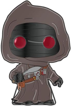 Funko Pop! Large Enamel Pin Star Wars: Offworld Jawa - Star Wars Enamel Pins - Cute Collectable Novelty Brooch - for Backpacks & Bags - Gift Idea - Official Merchandise - Movies Fans