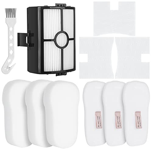 iVanzoll HZ500UKT Filters for Shark HZ500UK, HZ500UKT,HZ2000, HZ2002, HZ251 Anti Hair Wrap Corded Stick Vacuum Cleaner, 1 HEPA Filter and 3 Foam & Felt Filters