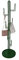 Appendiabiti Stand Appendiabiti Autoportante Appendiabiti Con Base Rotonda Stabile A Forma Di Cactus for Vestiti Cappelli, Borse for Ingresso Corridoio Camera Da Letto, Metallo ( Color : Green )