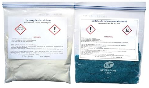 kit de poudres extra fines pour fabrication de bouillie bordelaise (250 Grammes)