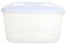Jazooli 10L Square Food Container with Lid - Airtight Food Storage Container | Fridge, Freezer, Dishwasher, Microwave Safe | Dry Food, Prep, Flour, Cereal Storage, BPA-Free Plastic