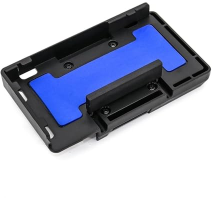 XIANGJIN Handyhalter Motorrad Für R1200GS R1250GS Für ADV LC F750GS F850GS S1000XR Handy-Navigation Halterung Motorrad Drahtlose Lade Ladegerät Fahrrad Halter Smartphone(Blue)